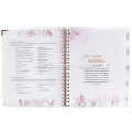 Spiral Bound A4 Wedding Planner Notebook Organizer